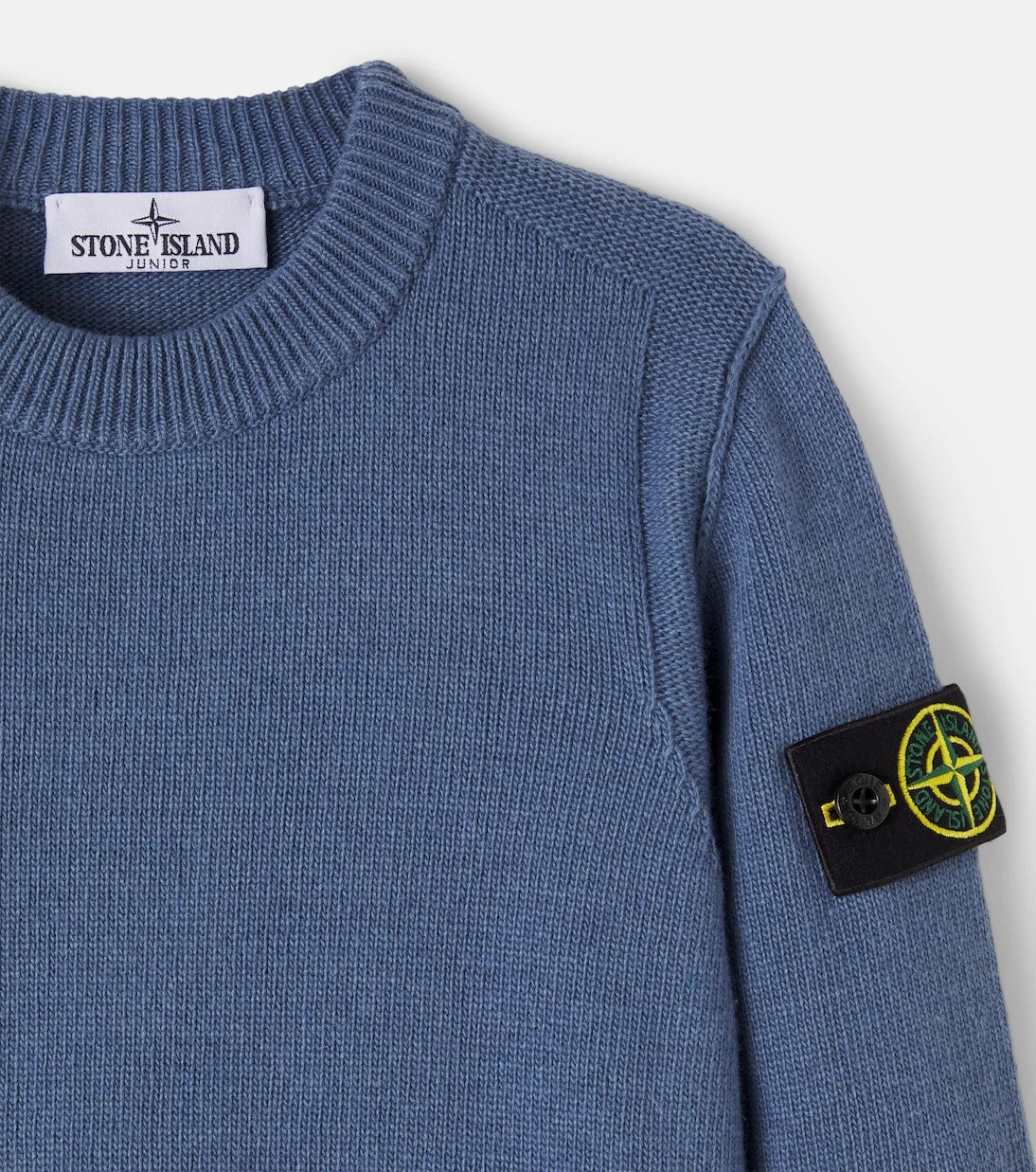 Stone Island Junior - Compass wool and cashmere-blend sweater