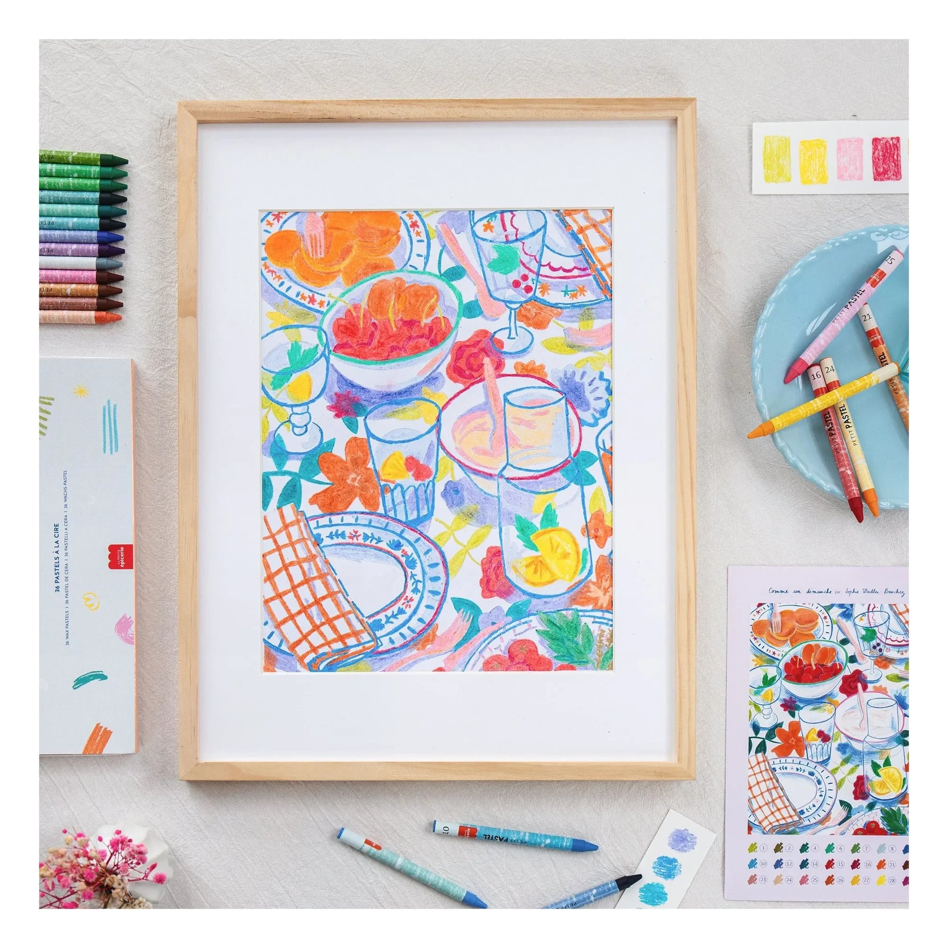 La Petite Épicerie - Pastel kit by number - Comme un Dimanche