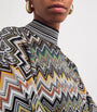Missoni Multi Zigzag High-Neck Sweater