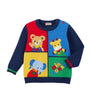 Miki House Wool-Blend Colour-Block Sweater (2-4 Years)