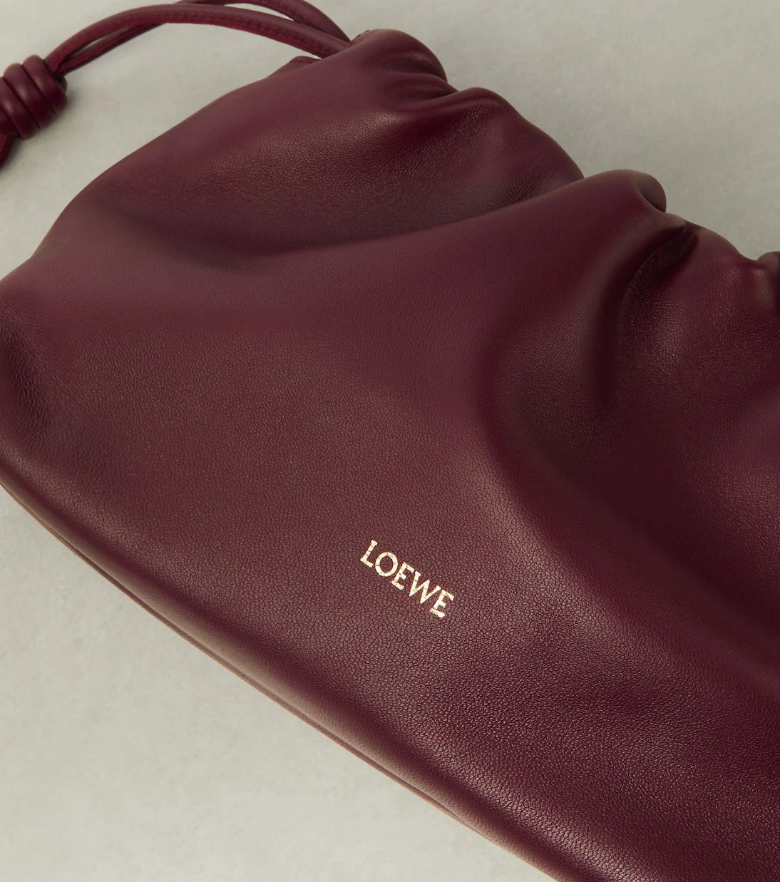 Loewe - حقيبة كتف فلامنكو الجلدية