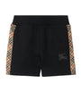 Burberry Kids Cotton Check-Trim Shorts (6-24 Months)