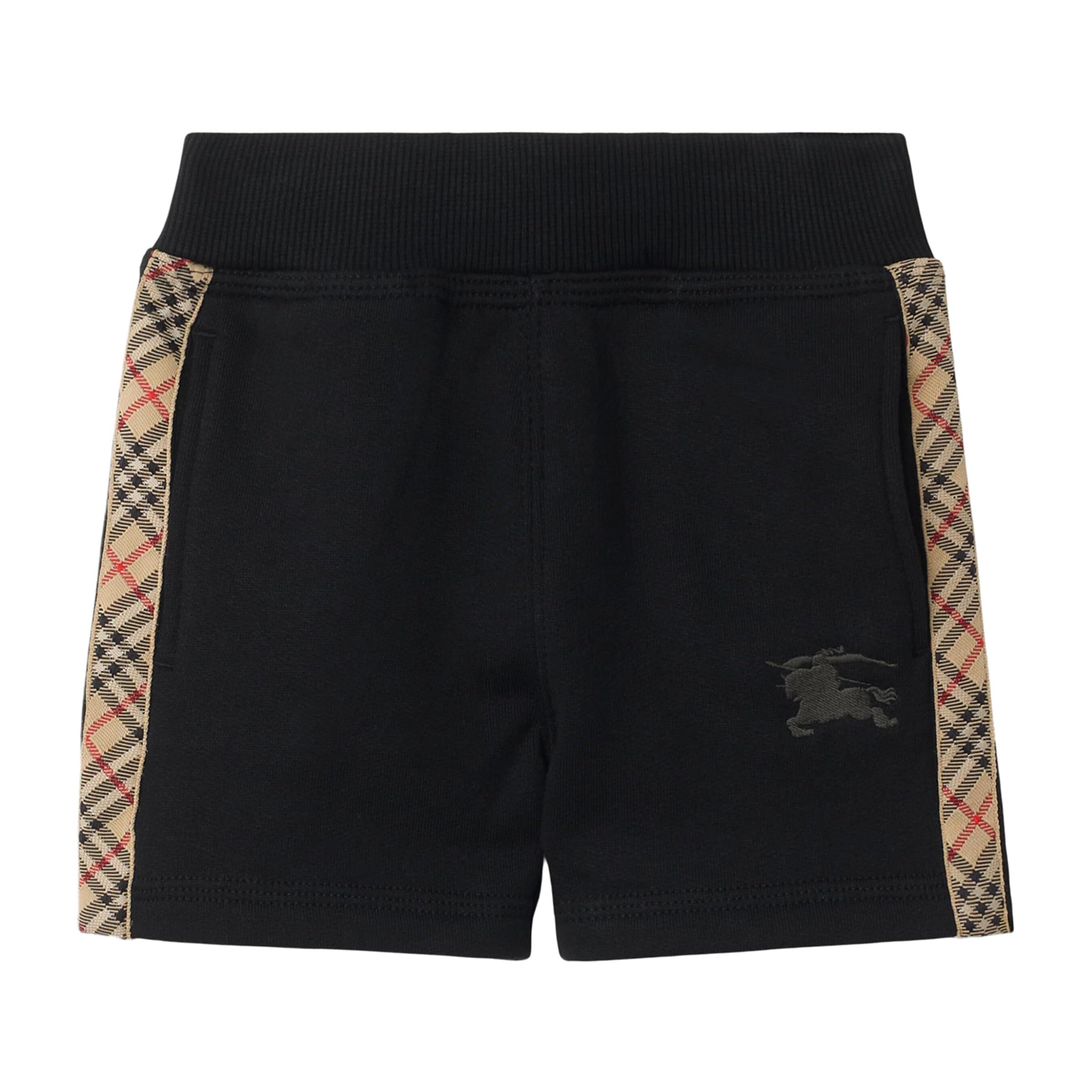 Burberry Kids Cotton Check-Trim Shorts (6-24 Months)