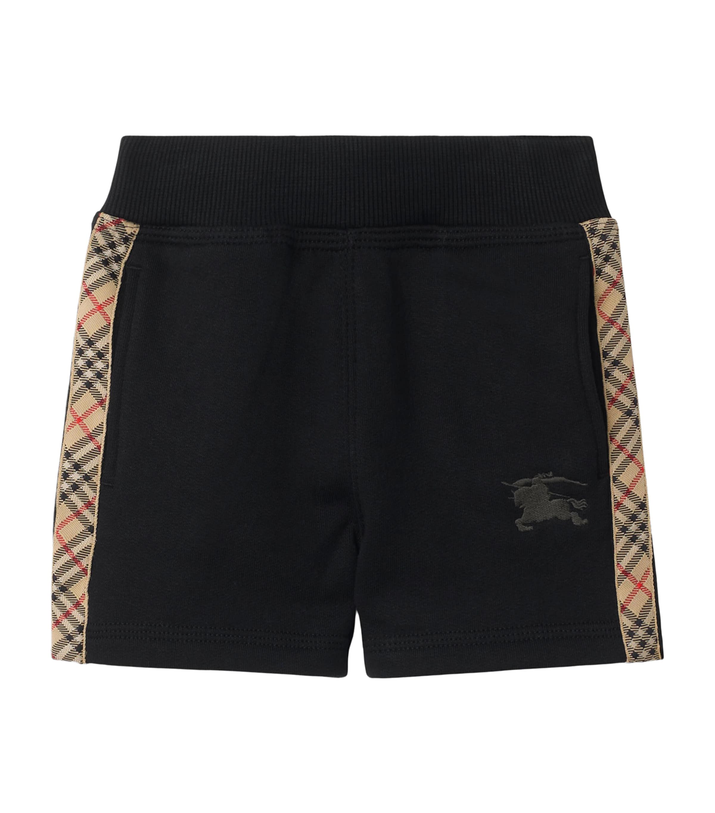 Burberry Kids Cotton Check-Trim Shorts (6-24 Months)