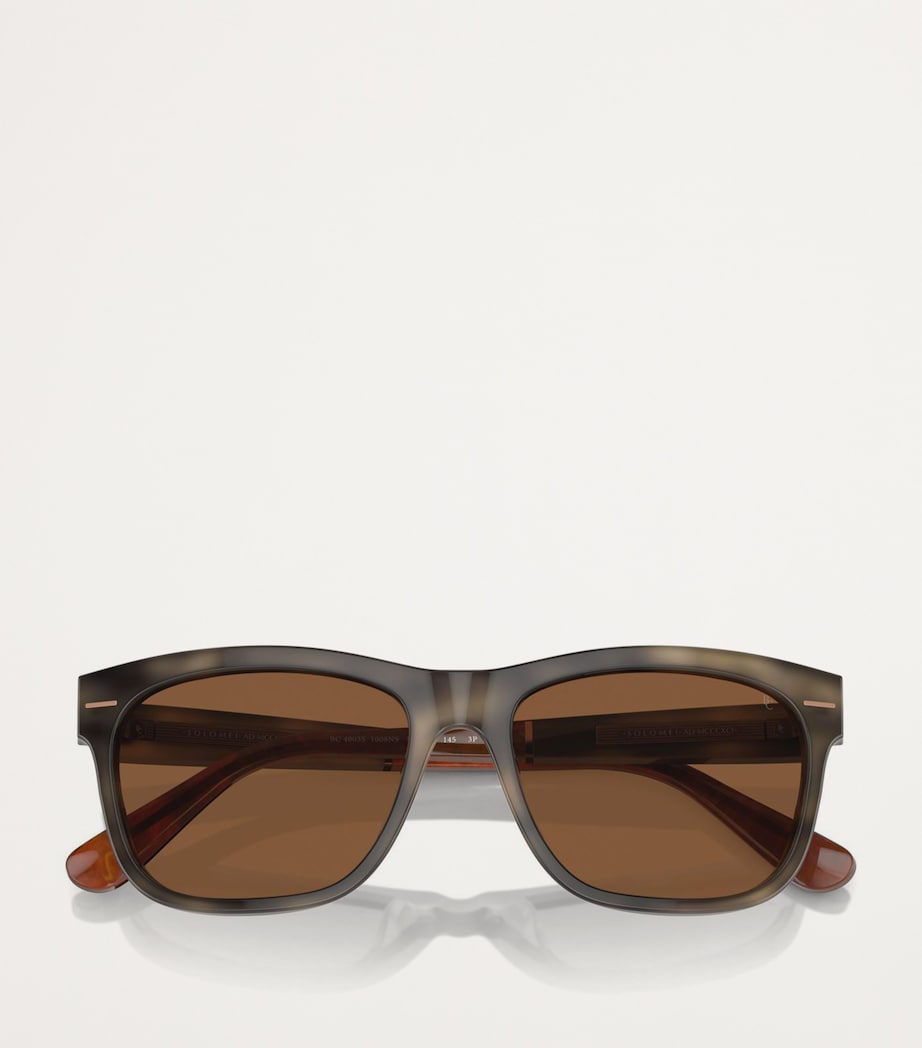Brunello Cucinelli Brown Titanium Sunglasses
