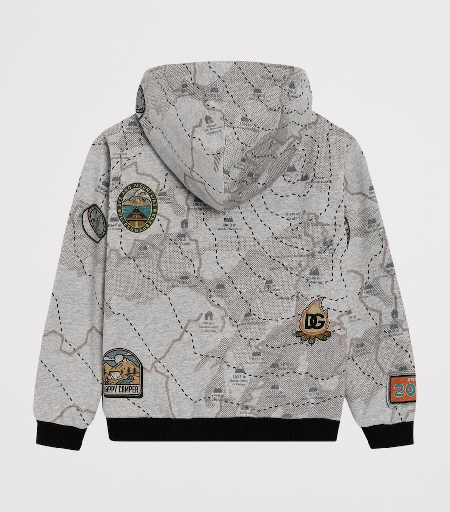 Dolce & Gabbana Kids Adventure Zip-Up Hoodie (8-13 Years)