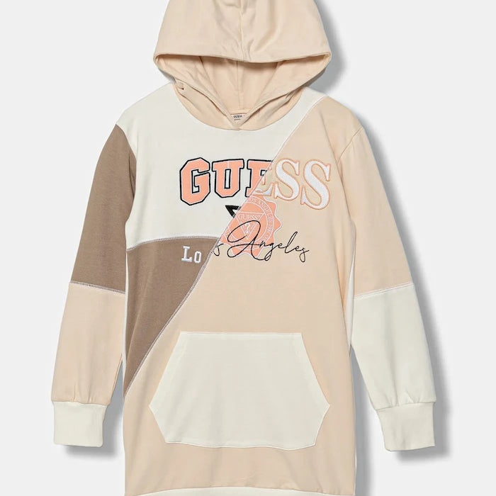Детска памучна рокля Guess