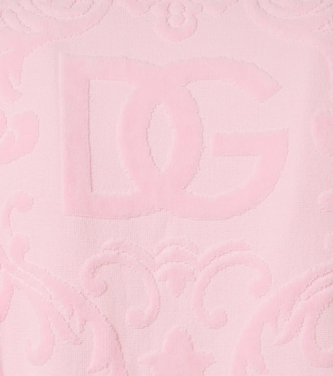 Dolce&Gabbana Casa - DG cotton terry jacquard bathrobe
