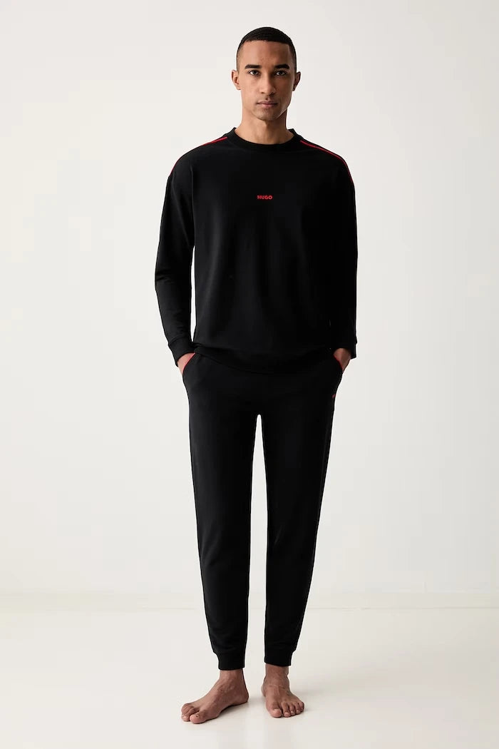HUGO erkek pamuklu ev tipi sweatshirt NOAH SWEATSHIRT