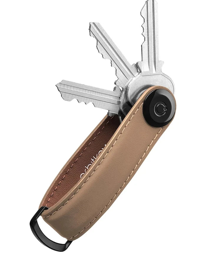 Orbitkey Doğal Deri Anahtar Organizatörü