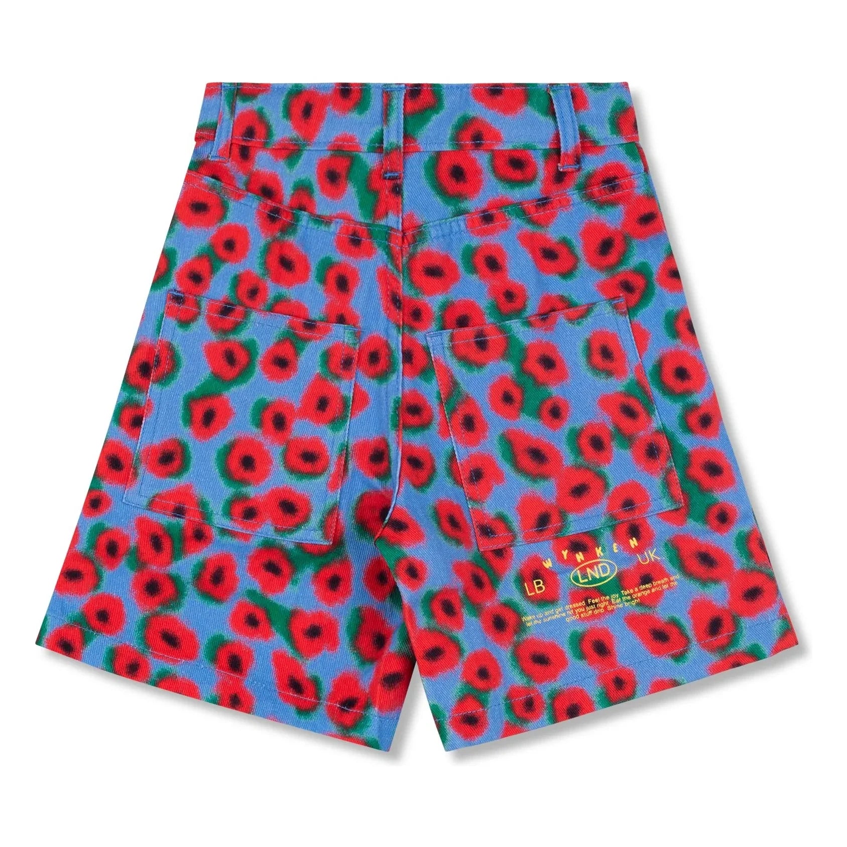 Wynken - Floral shorts | Blue