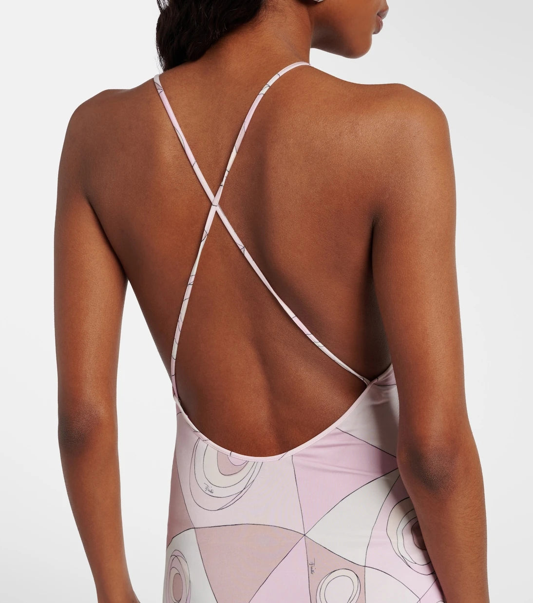 Pucci - Occhi draped jersey satin minidress