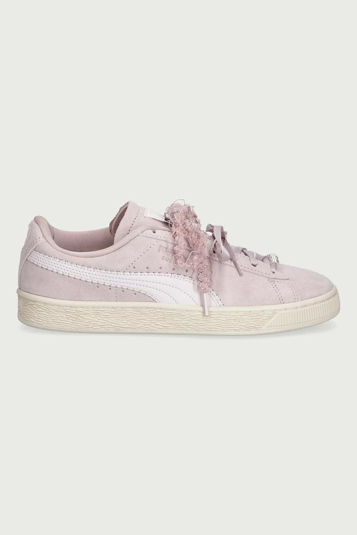 Suede Bloom kadın süet spor ayakkabı