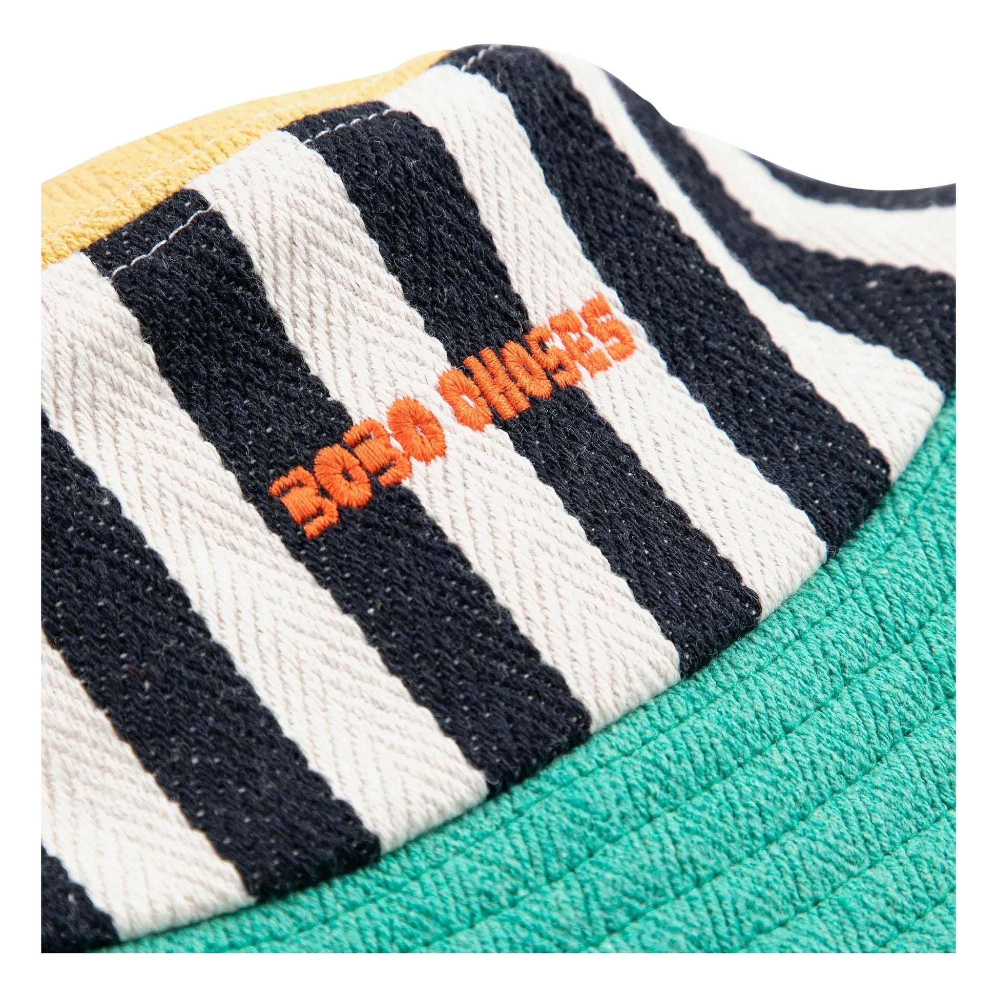 Bobo Choses - Color Block Recycled Cotton Hat | Blue