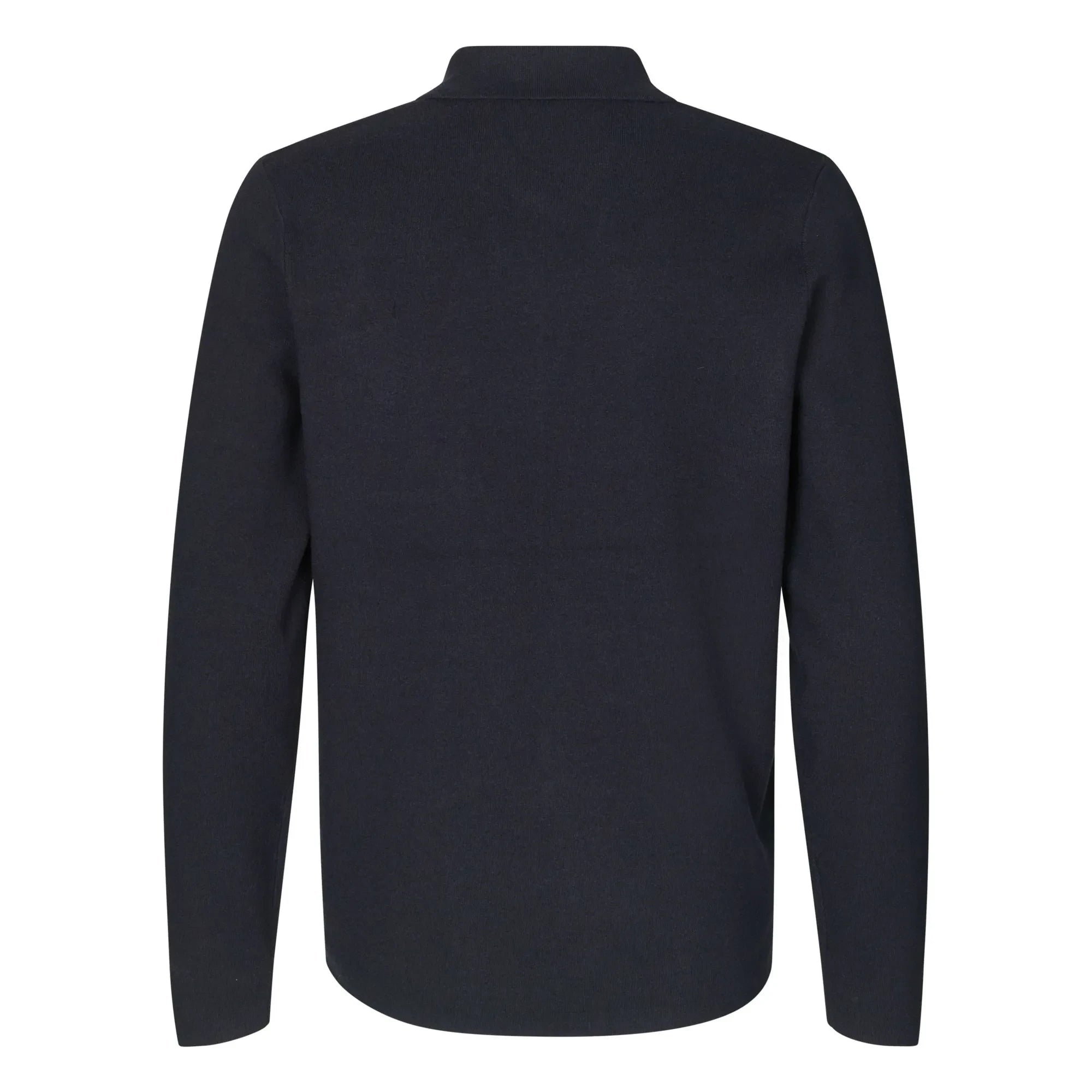 Samsoe Samsoe - Guna Polo neck cardigan | Black