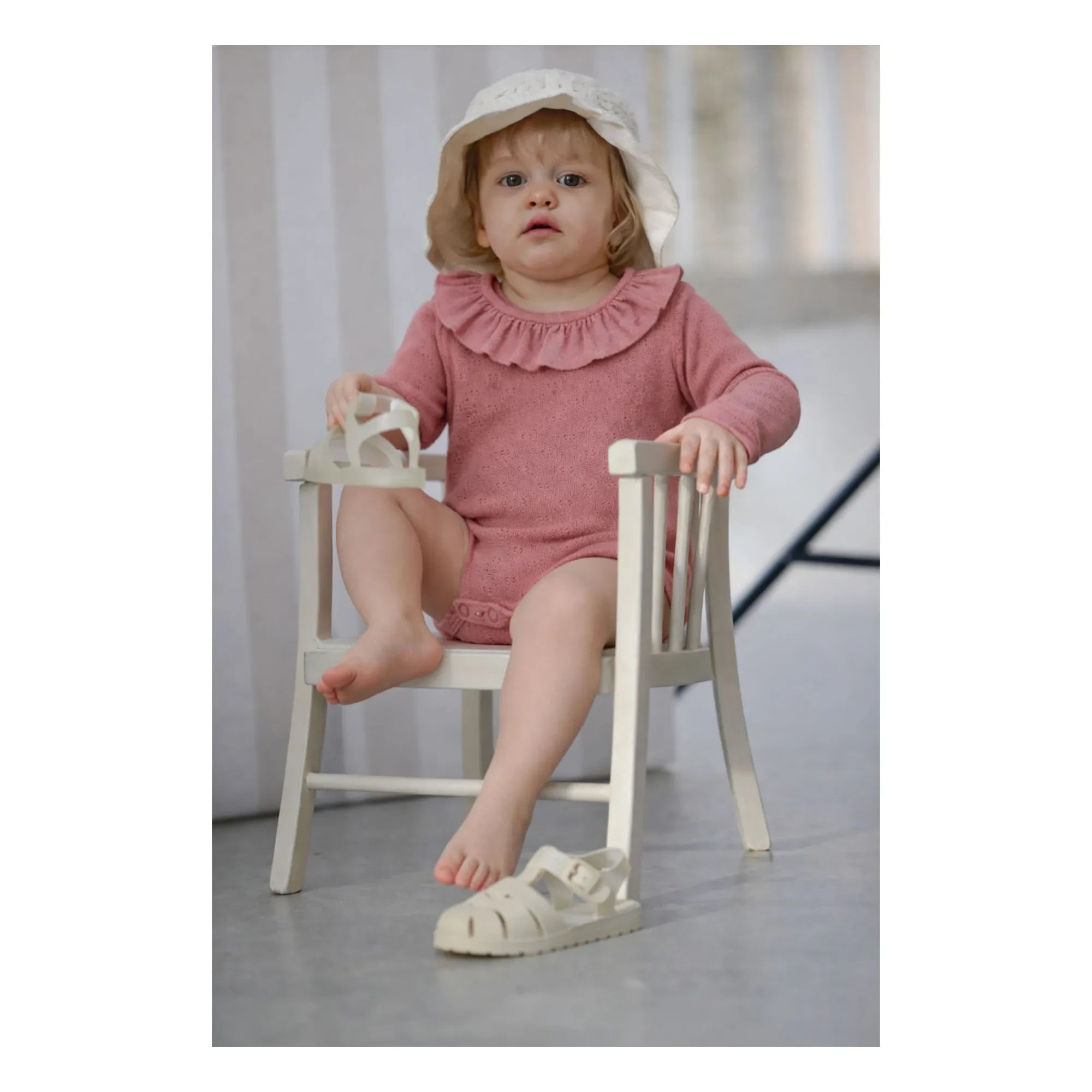 Lililotte - Body Pointelle Alma Organic Cotton | Pink