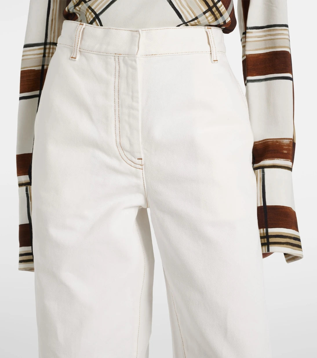 Dries Van Noten - High-rise straight jeans