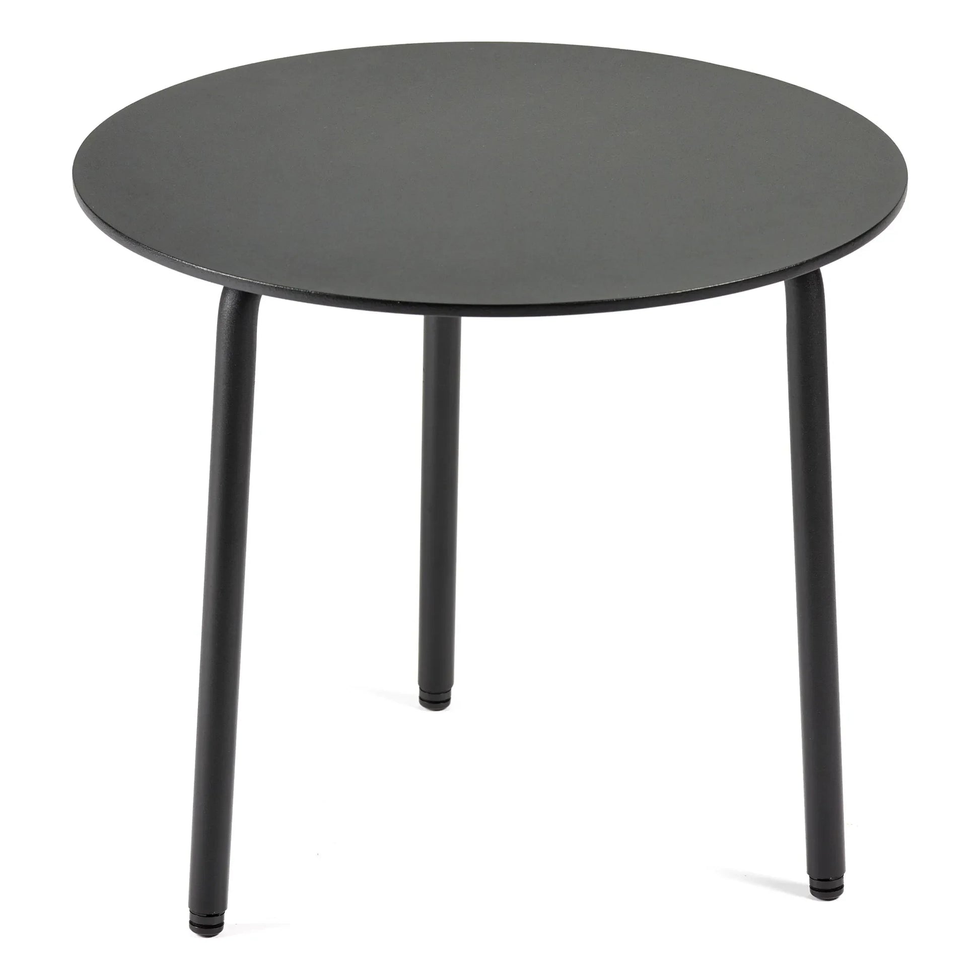 Serax - August Outdoor Round Side Table | Black