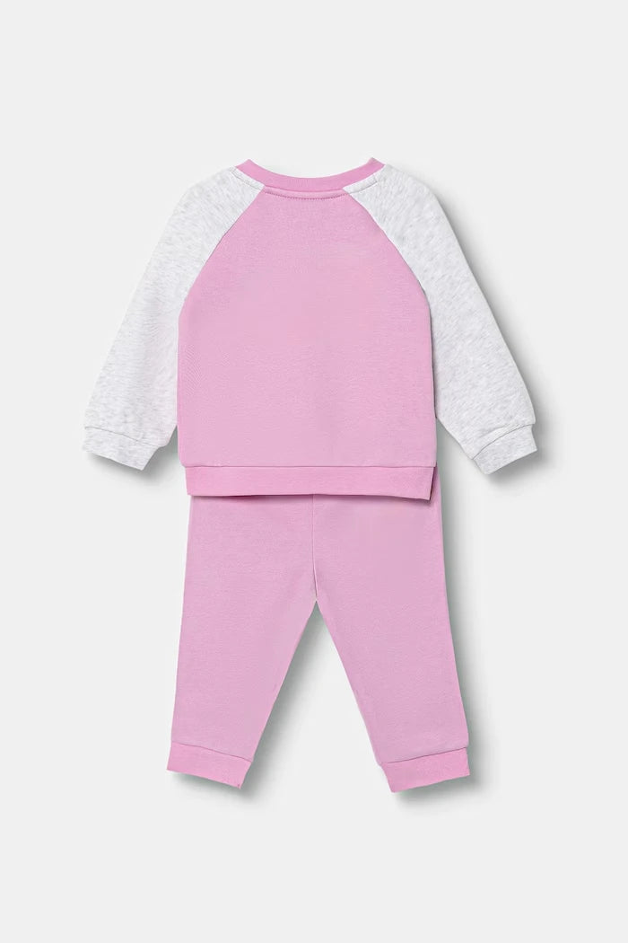Puma pamuklu çocuk eşofman takımı MINICATS ESS Raglan Crew Se
