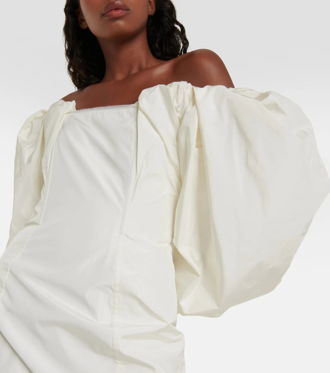 Jacquemus - Off-shoulder minidress