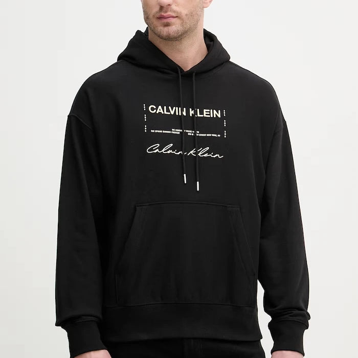 Calvin Klein Jeans суичър с качулка мъжки с памук