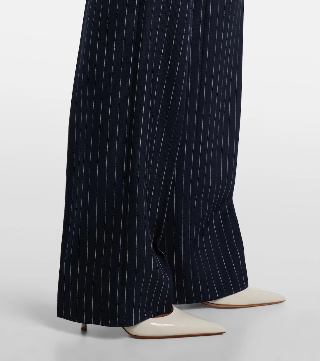 Mugler - re/edit high-rise wool straight pants