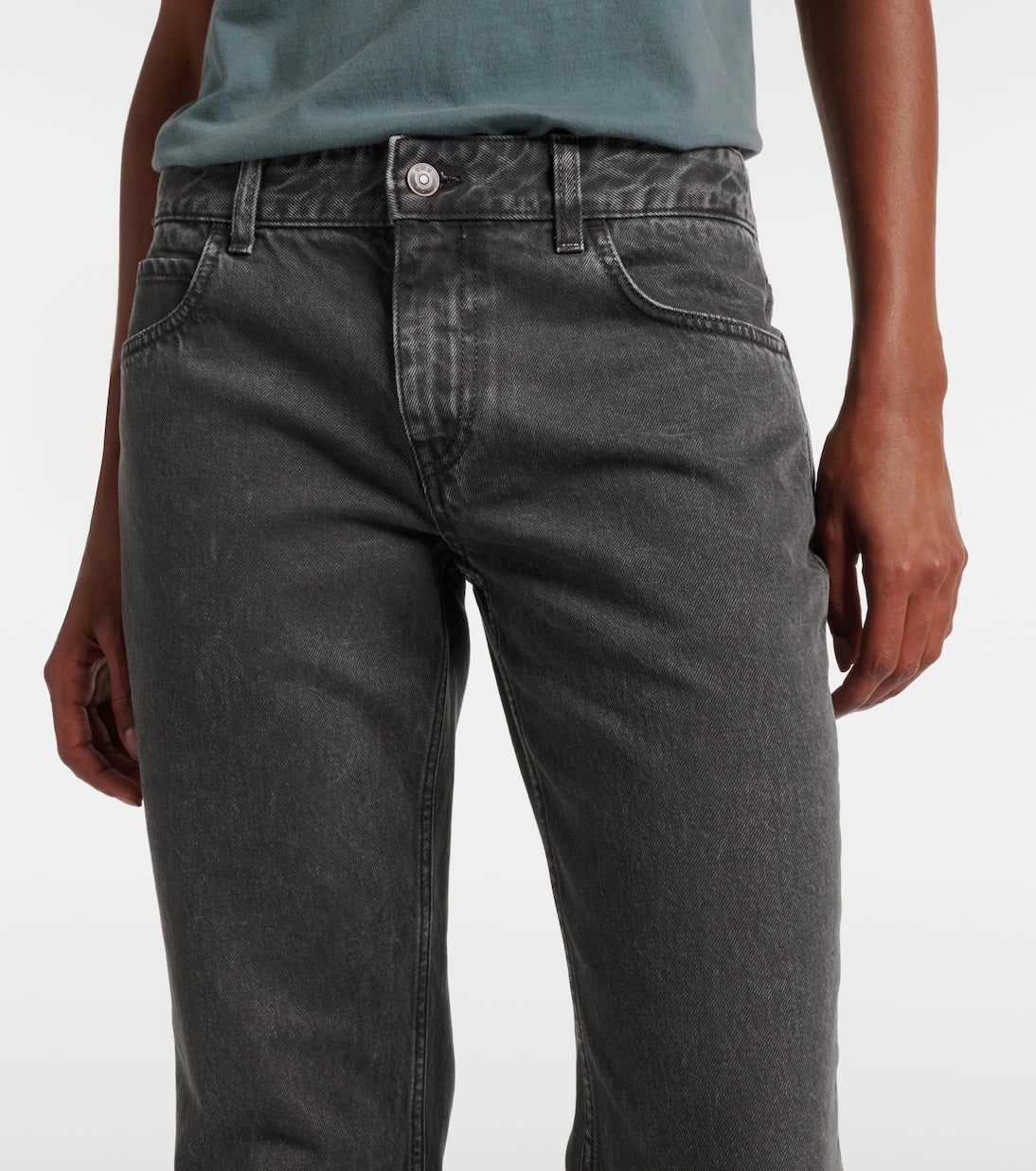 The Row - Lyndsey low-rise straight jeans