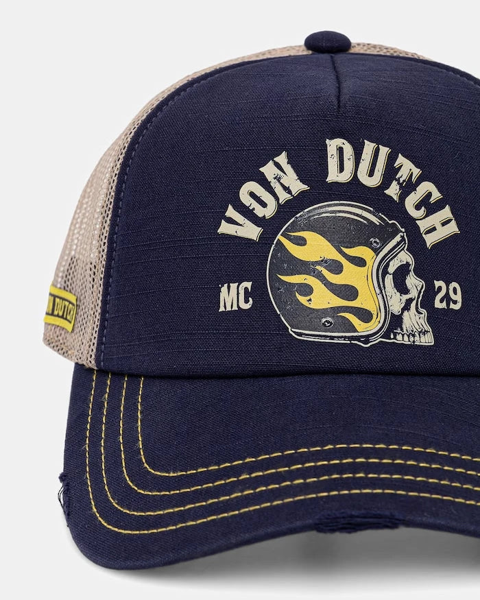 Von Dutch шапка trucker мъжка от памучна материя