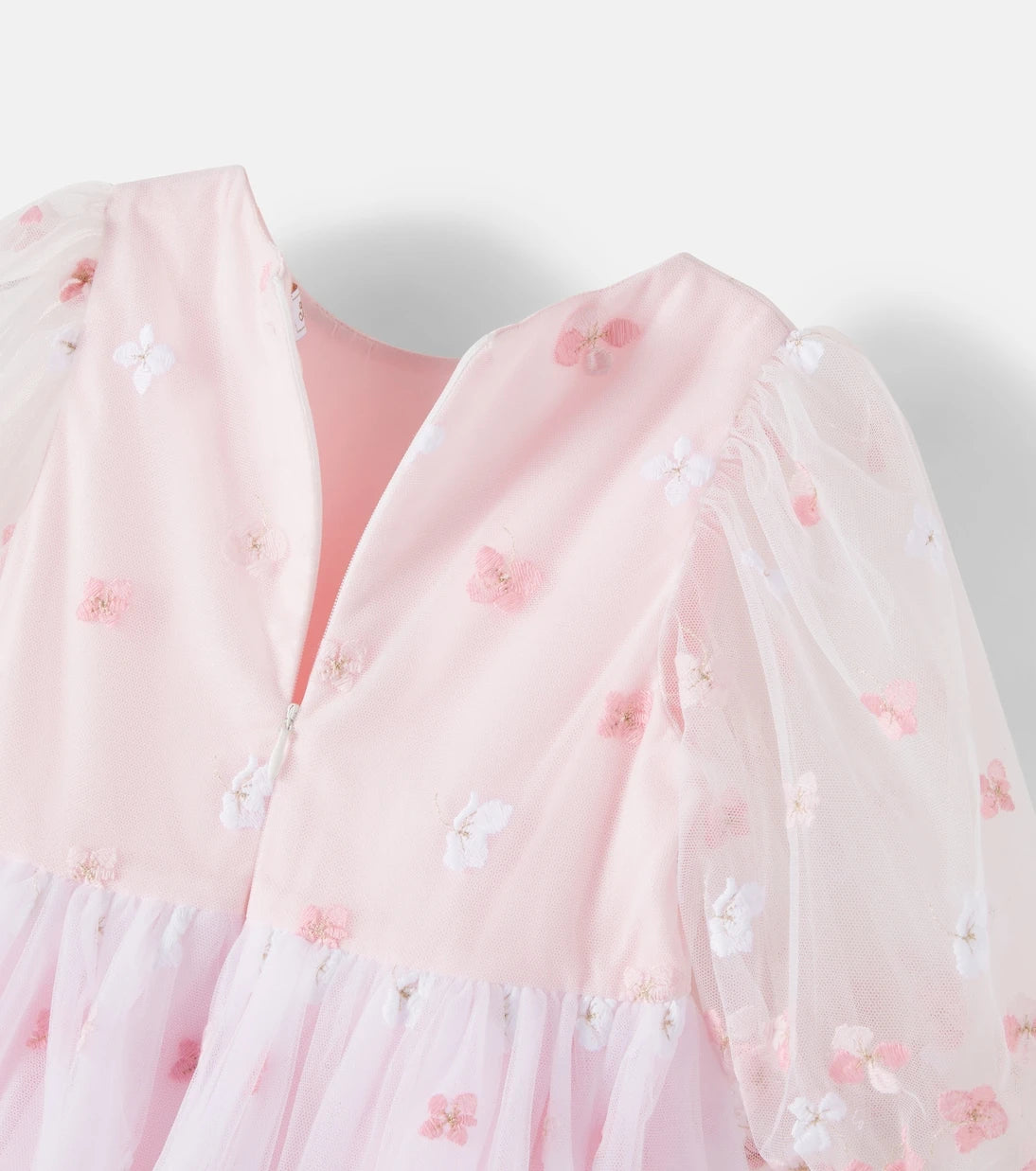 Tartine et Chocolat - Embroidered tulle dress