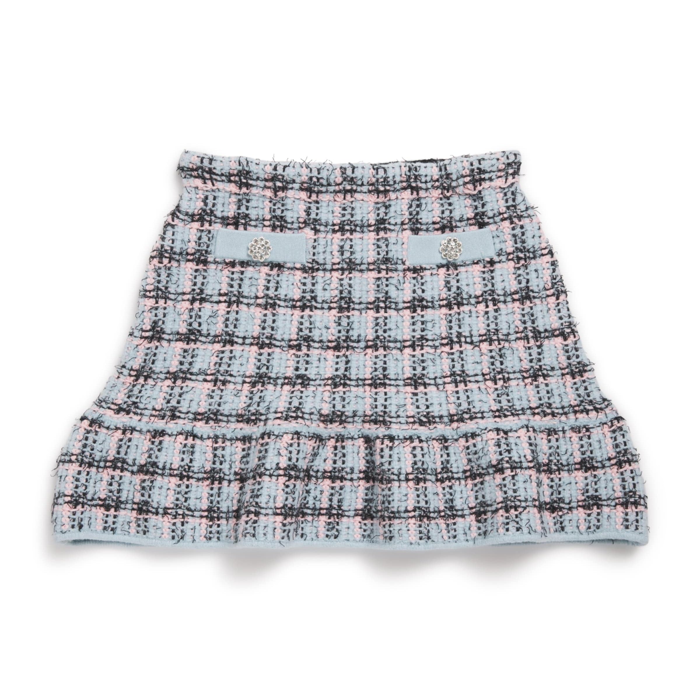 Self-Portrait Kids Cotton-Blend Tweed Skirt (3-12 Years)