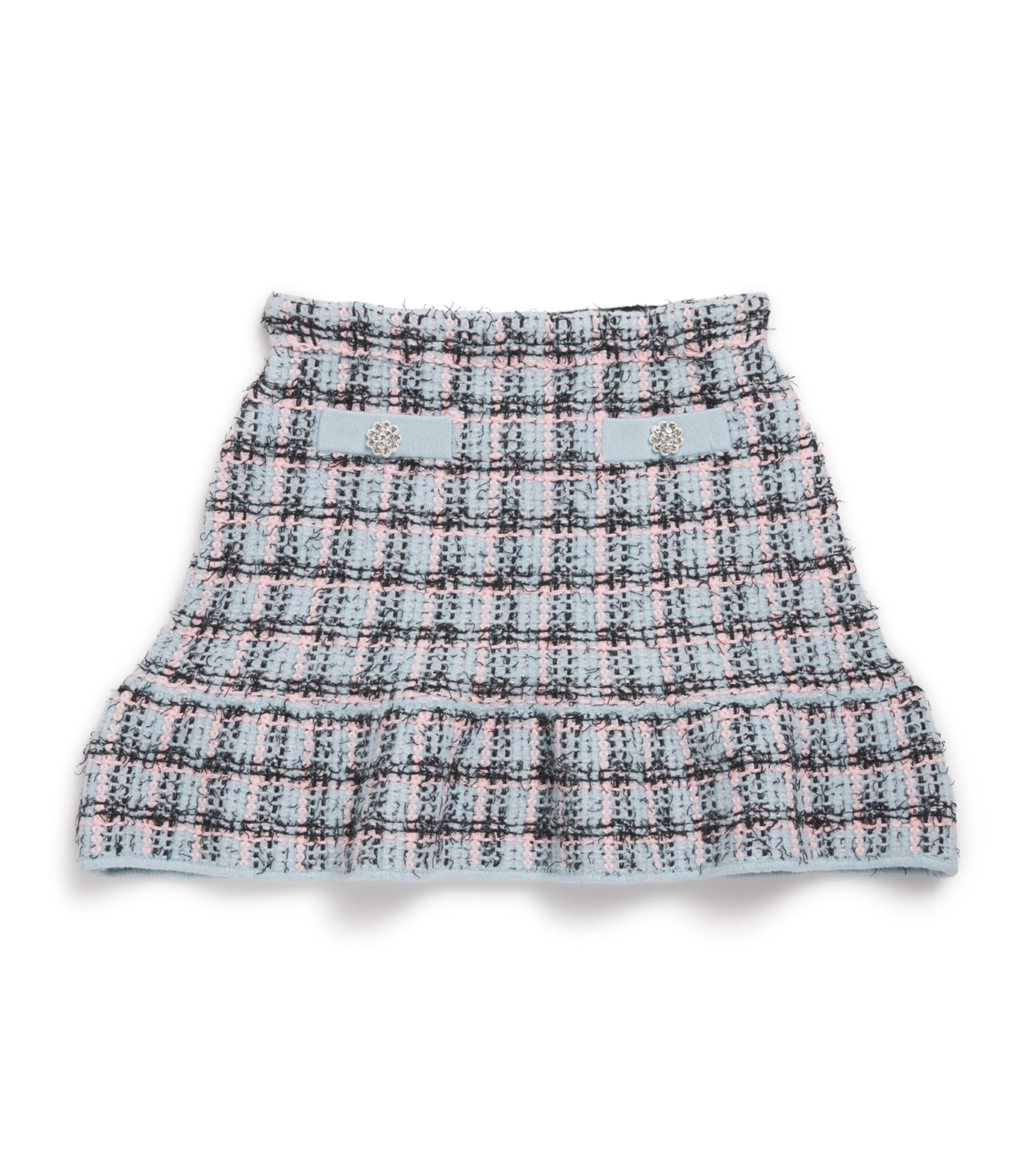 Self-Portrait Kids Cotton-Blend Tweed Skirt (3-12 Years)
