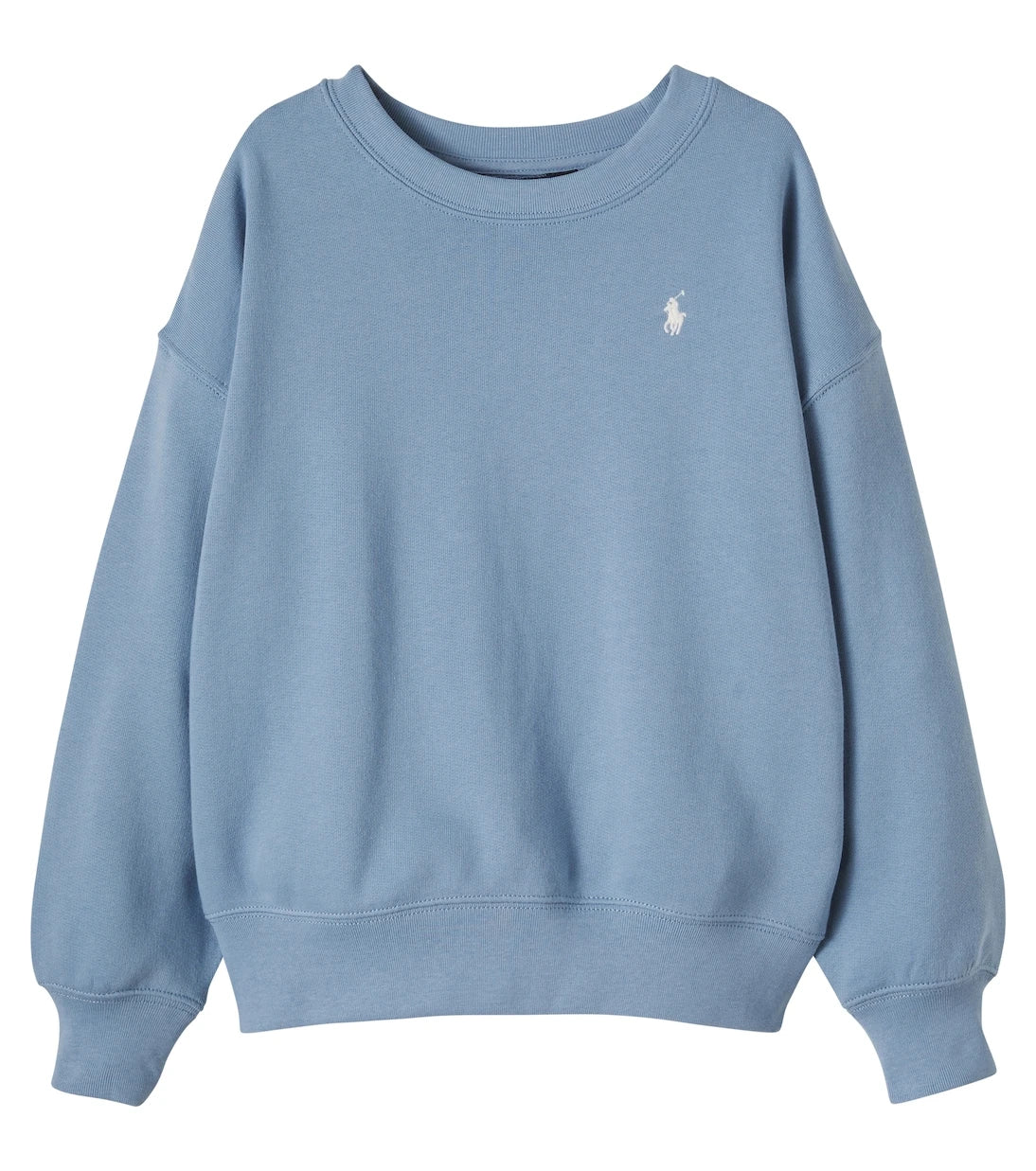 Polo Ralph Lauren Kids - سويت شيرت من مزيج القطن والجيرسيه بطبعة