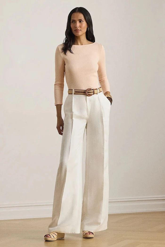 Lauren Ralph Lauren uzun kollu kadın bluzu modal
