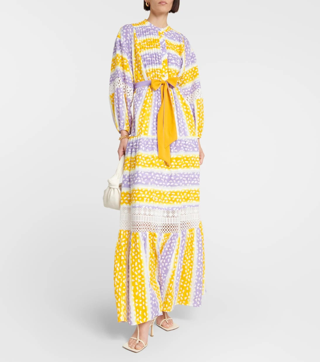 Diane von Furstenberg - Embroidered cotton maxi dress