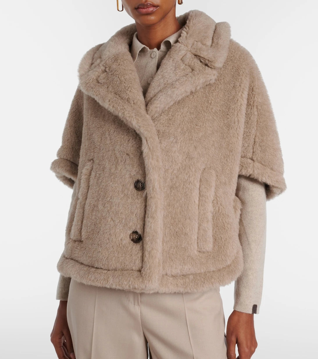 Max Mara - Corvino teddy cape
