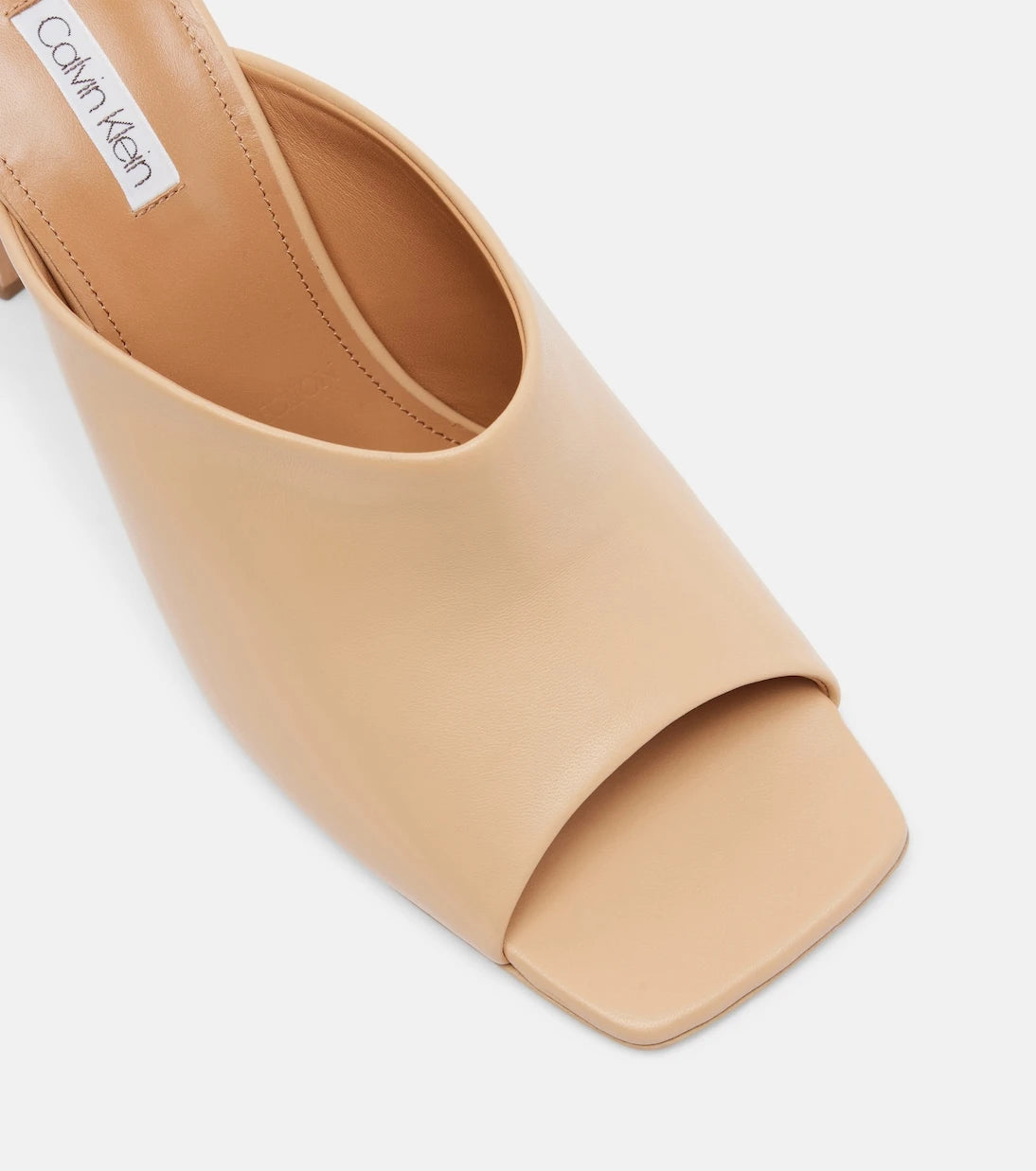 Calvin Klein Collection - Palma leather mules