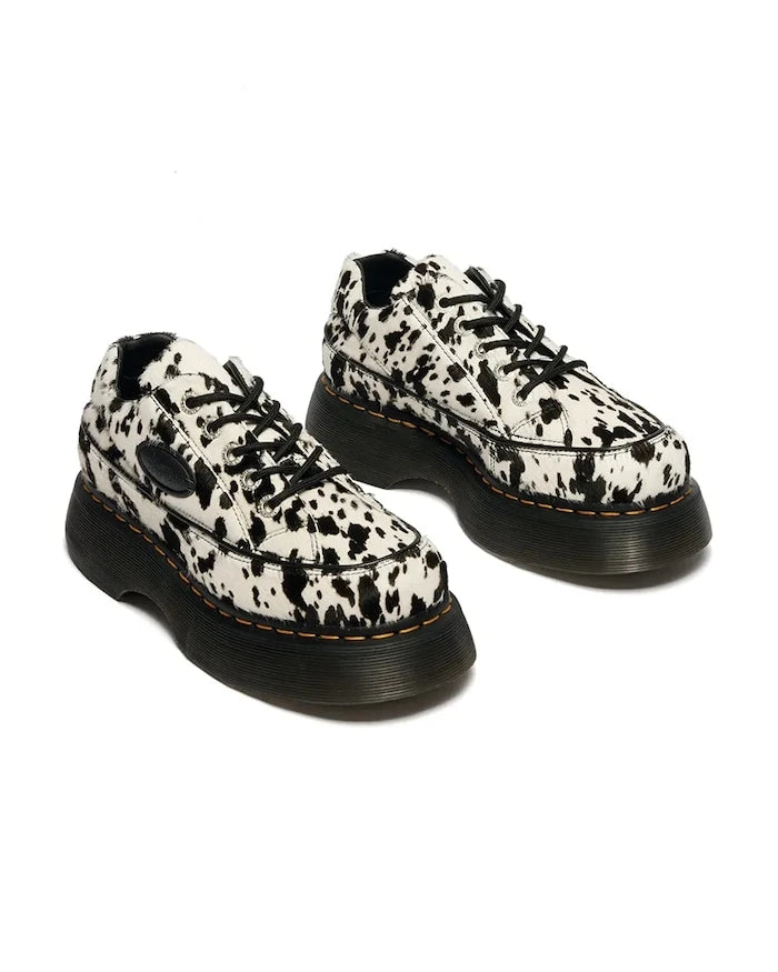 Dr. Martens Kadın Deri Ayakkabı Half Buzz 5i 5 Eye Dalmatian