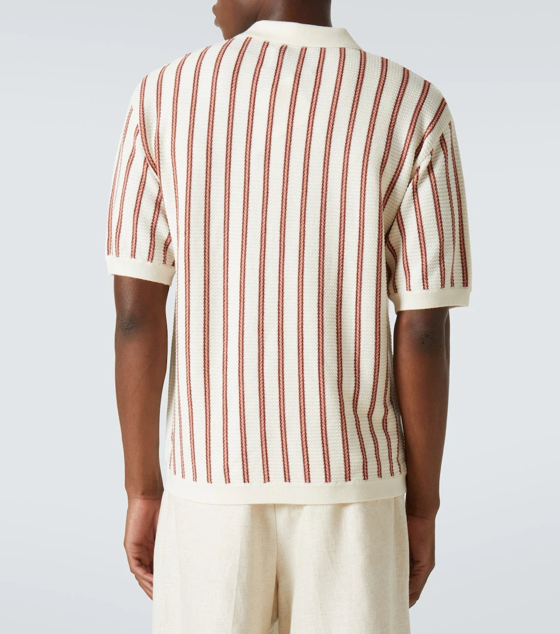 King & Tuckfield - Striped wool shirt
