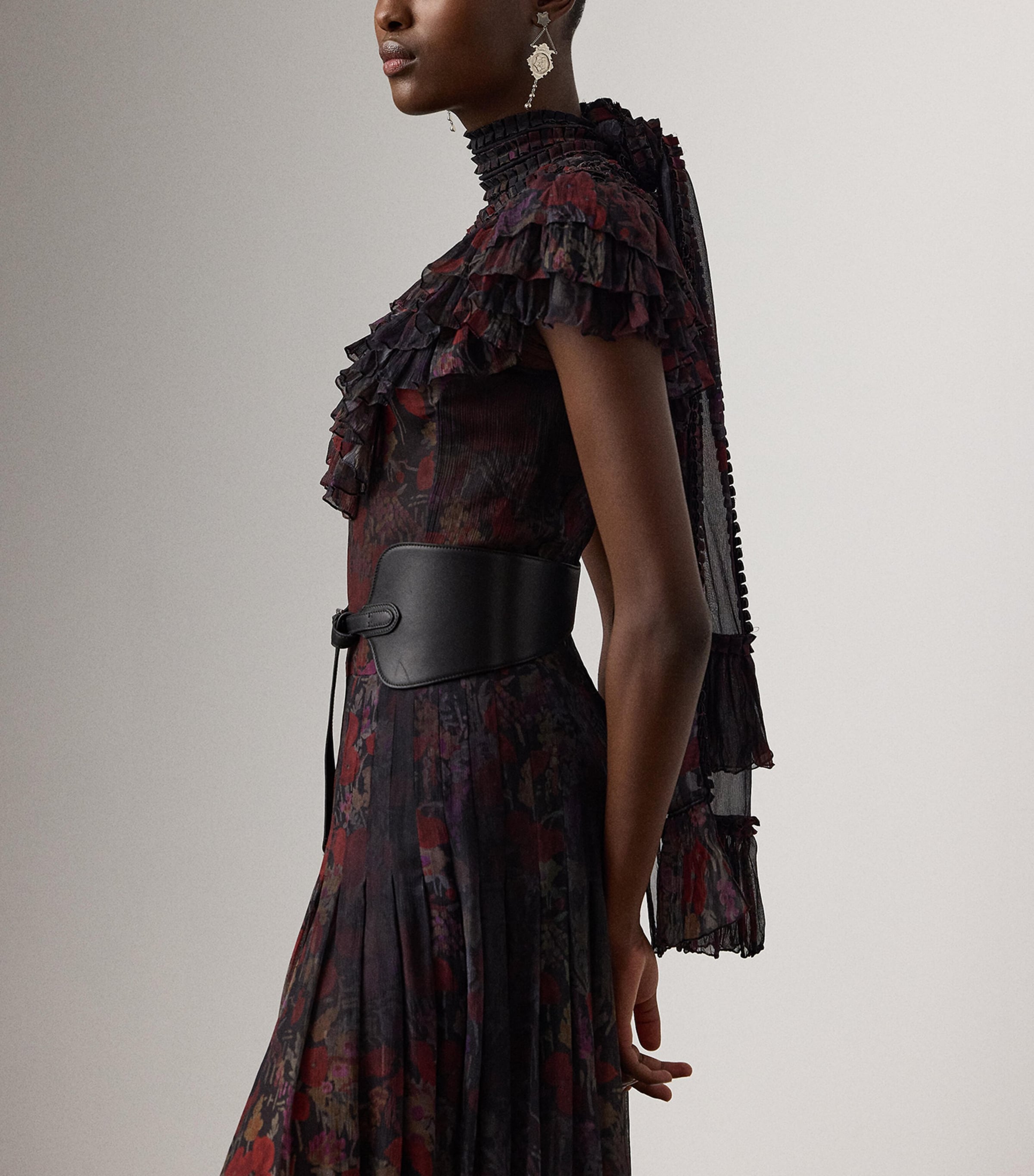 Silk Chiffon Cressida Gown