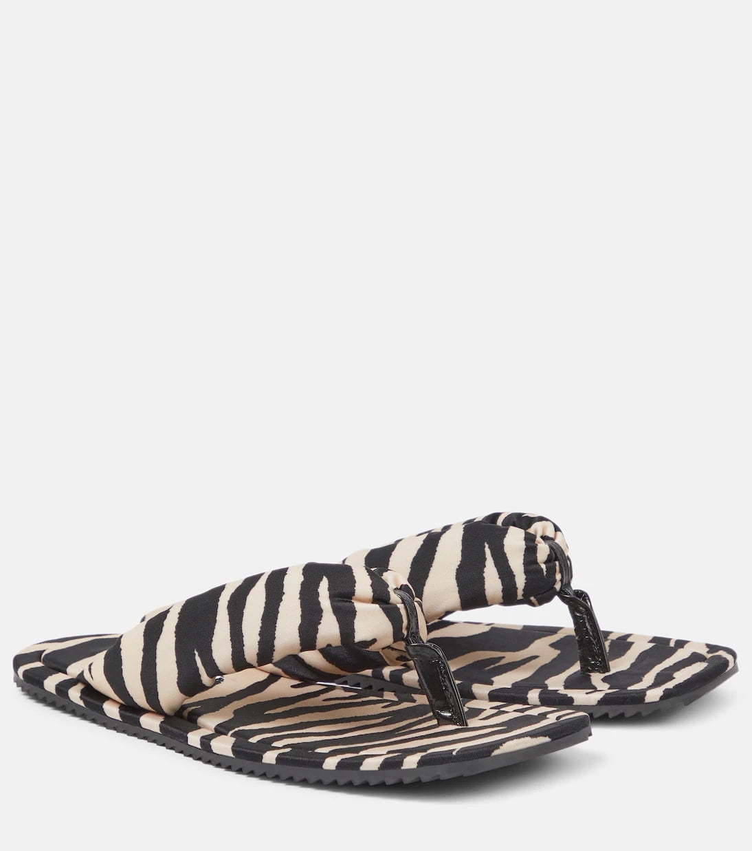 The Attico - İndie zebra desenli sandalet
