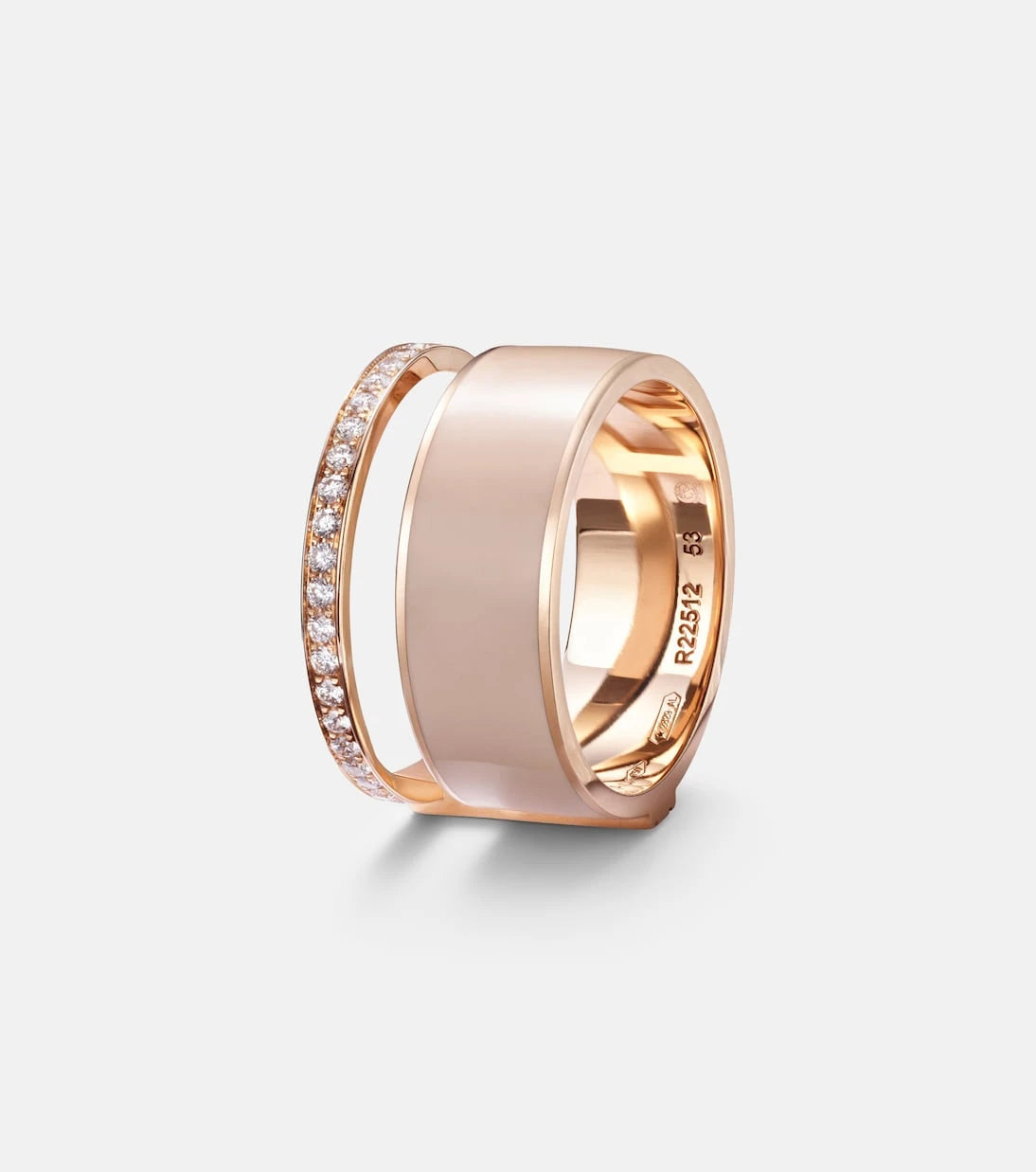 Repossi - Berbere Module 18kt rose gold ring with diamonds