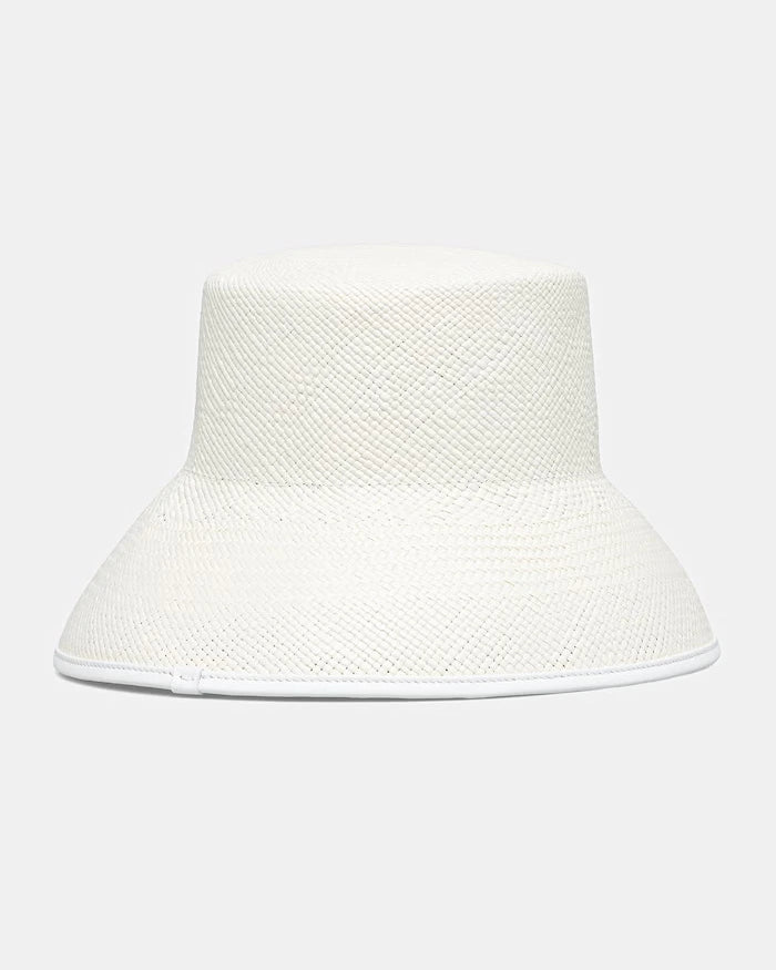 LE SH KA headwear Beyaz Bucket Şapka