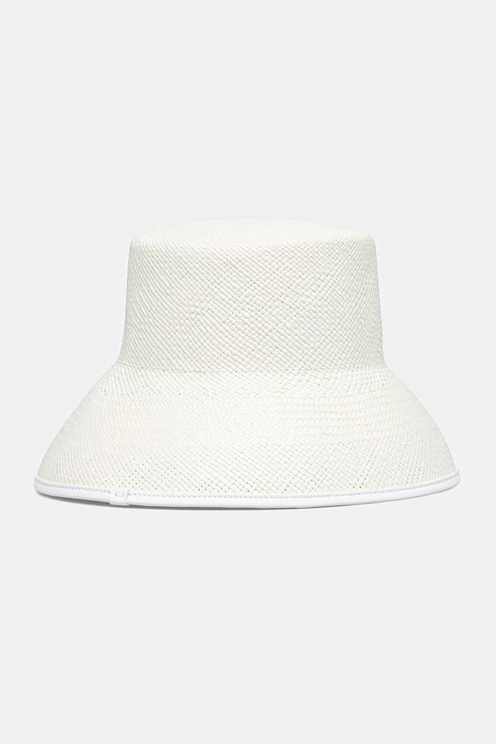 LE SH KA headwear Beyaz Bucket Şapka