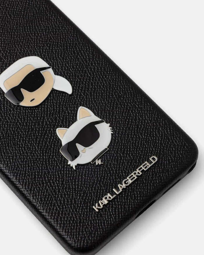 Karl Lagerfeld suni deri telefon kılıfı Samsung Galaxy S26 Ultra