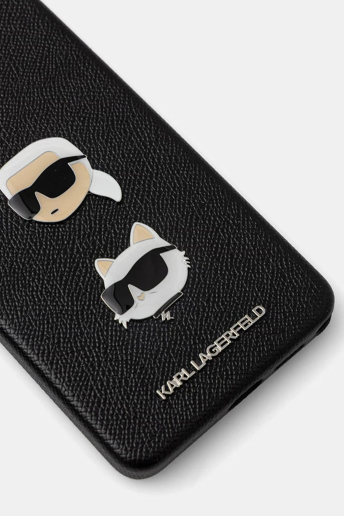 Karl Lagerfeld suni deri telefon kılıfı Samsung Galaxy S26 Ultra