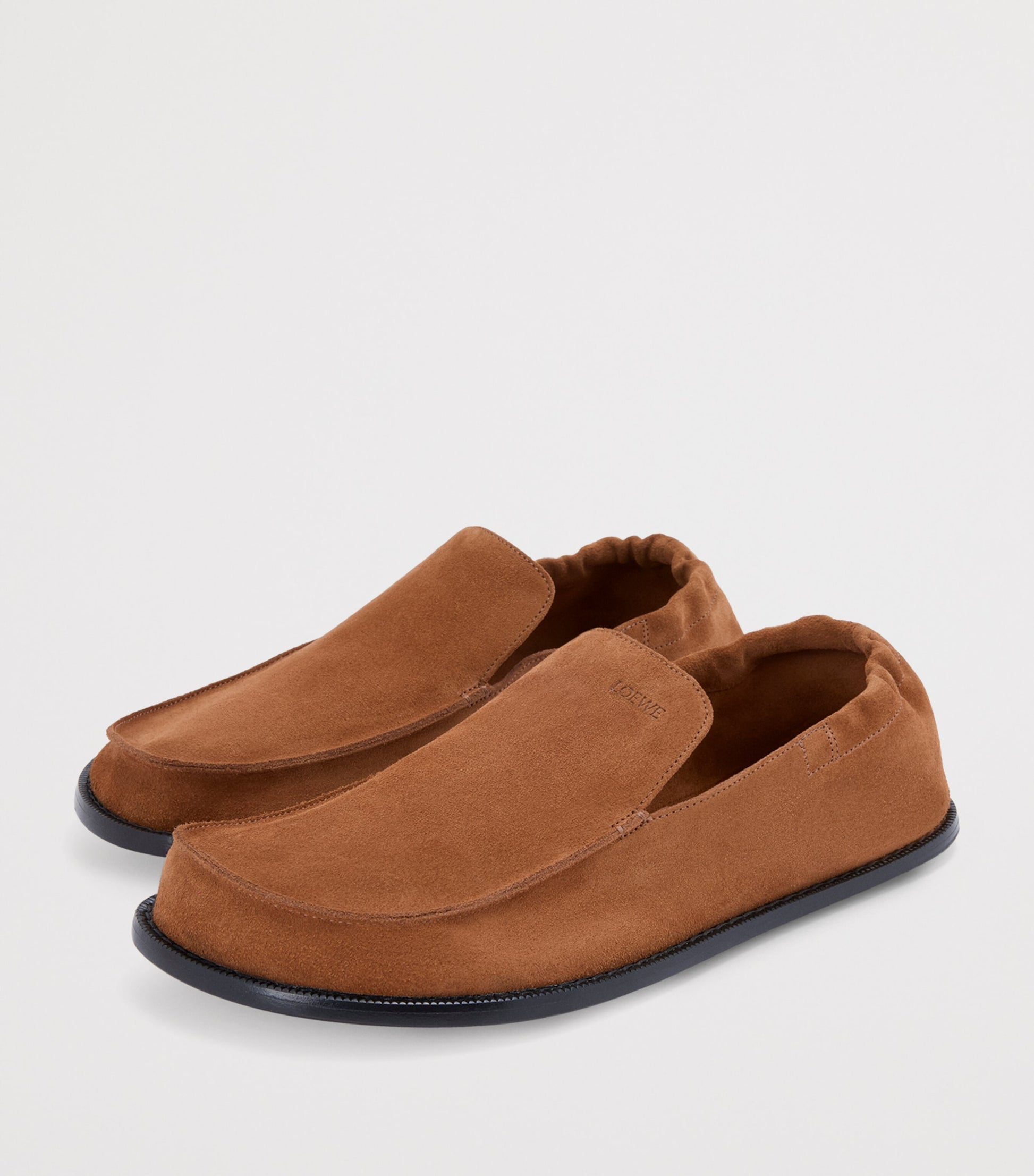 LOEWE Suede Flex Loafers