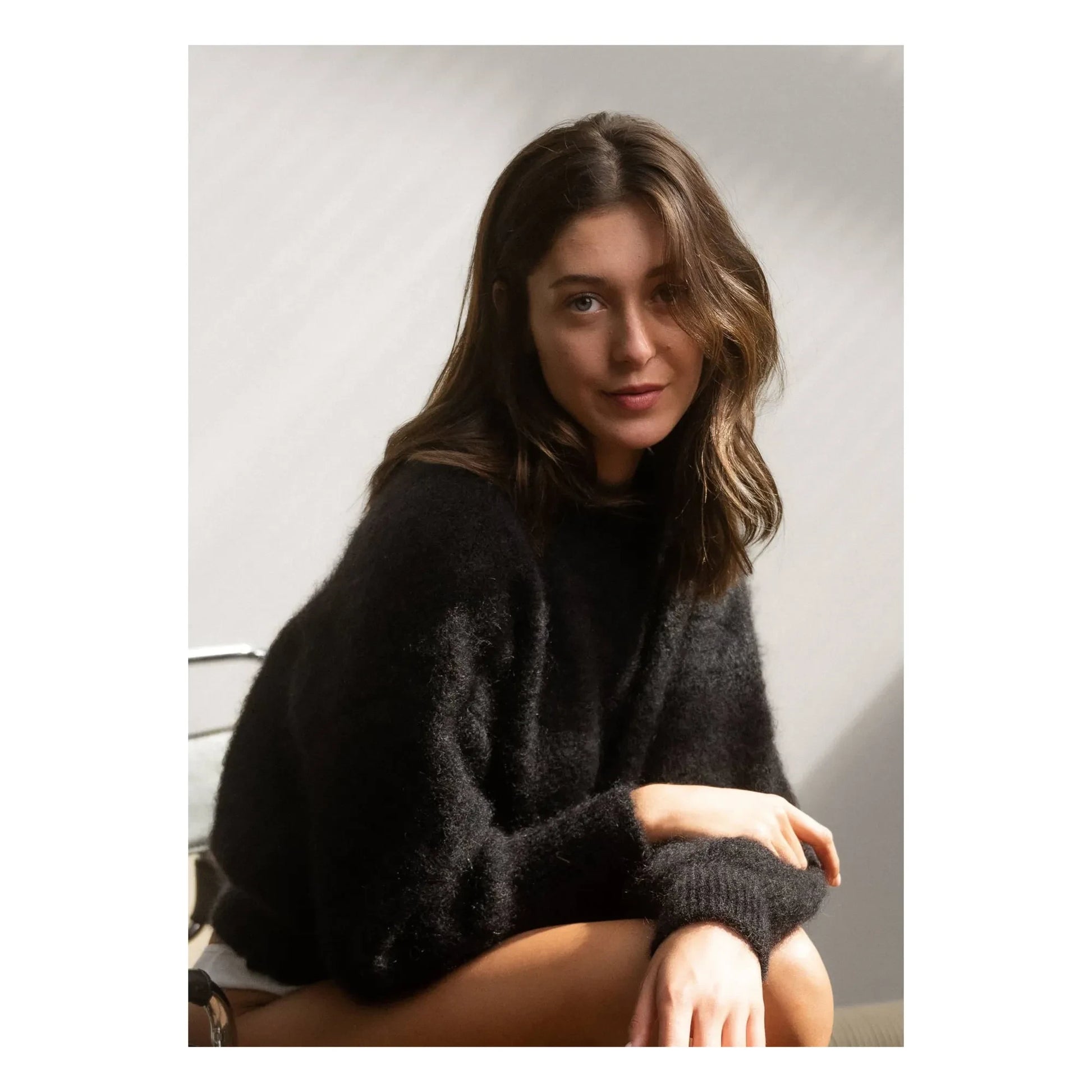 Surprise Paris - Jane Super Kid Mohair sweater | Black