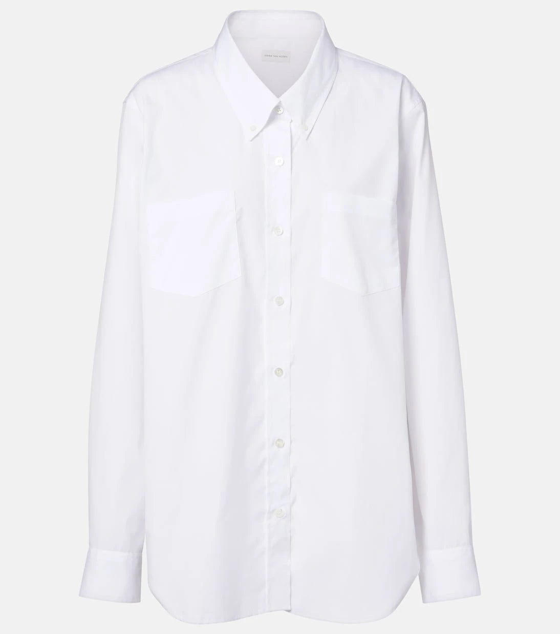 Dries Van Noten - Cotton poplin shirt