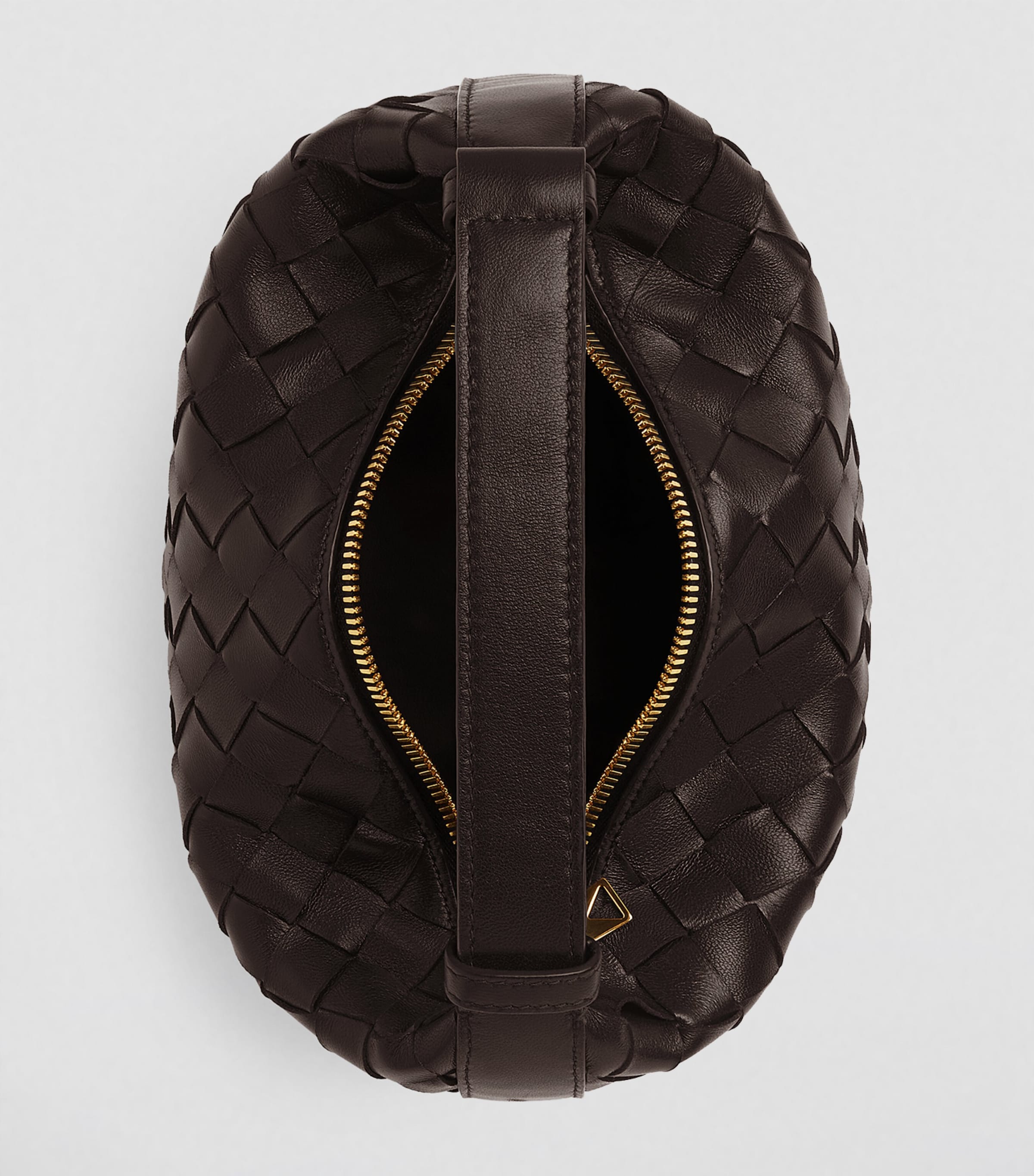 Bottega Veneta Brown Small Wallace Top-Handle Bag