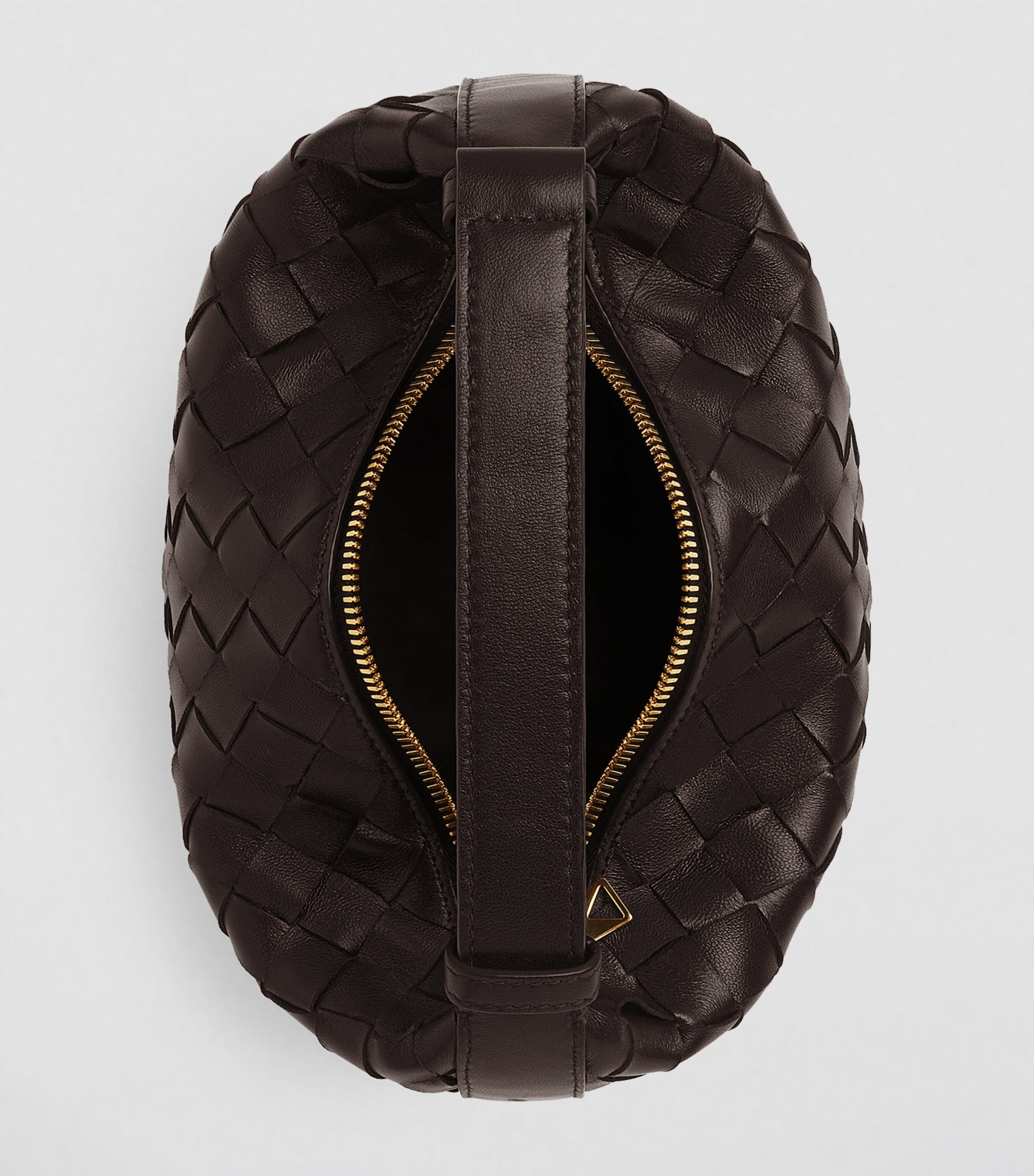 Bottega Veneta Brown Small Wallace Top-Handle Bag